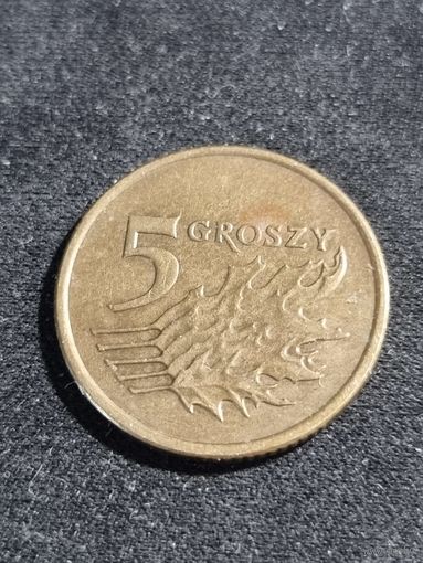 Польша 5 грошей 2006