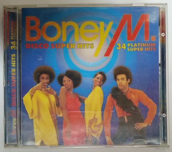 2CD Boney M - 34 Platinum Super Hits (1998)