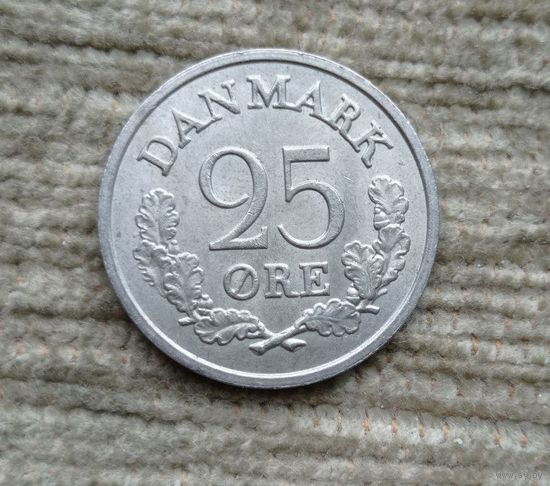 Werty71 Дания 25 эре 1958