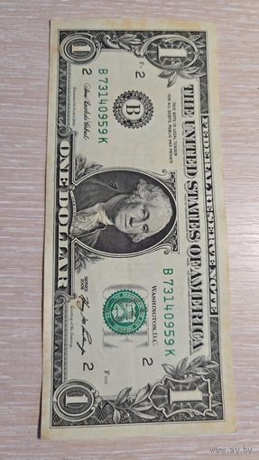 1 доллар 2006 США