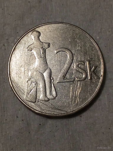 2 кроны Словакия 1994 год