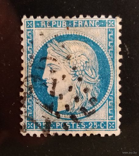 Франция.\288фе\1871 ФРАНЦИЯ кат. ивер 60В тип2-?. КЛАССИКА СТАНДАРТ. БОГИНЯ ГЕРА КАТ.30евр