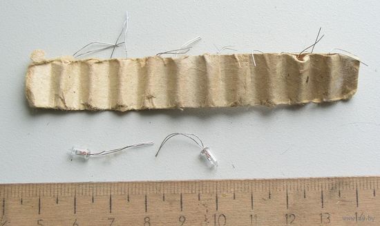 Лампы накаливания сверхминиатюрные СМН 6,3-20-2 набор  10 шт.