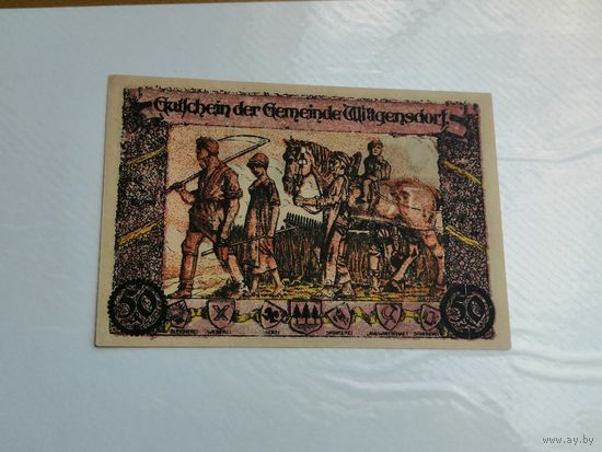50 пфенниги 1921 Wittgensdorf