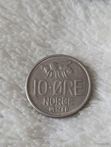 Норвегия. 10 оре 1968 года.
