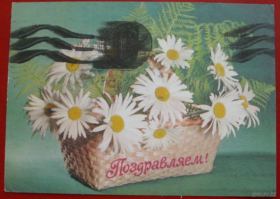 Поздравляем! Подписанная. 1979 года. Круцко. 822.