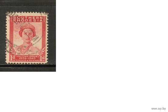 Родезия(Южная)1947,(Мих.66) гаш. ,  Стандарт, Английские Колонии,