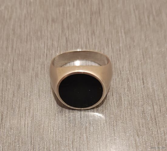 Перстень серебряный мужской