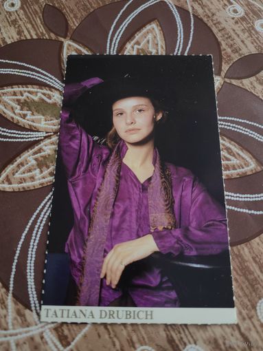 Календарик,артисты,Друбич