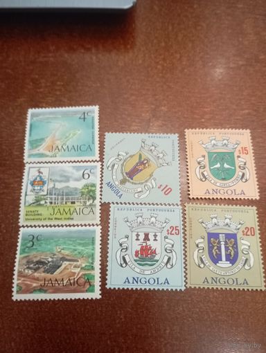 СБОРНЫЙ АНГОЛА 4ШТ +ЯМАЙКА 3ШТ
