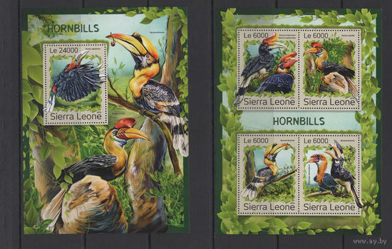 Сьерра-Леоне 2016** Птицы