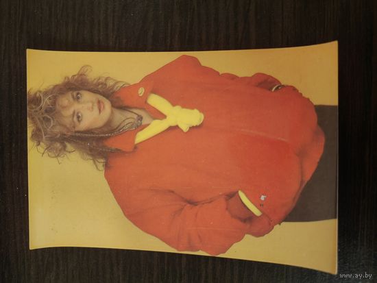 Календарик,артисты,Лапина,1991