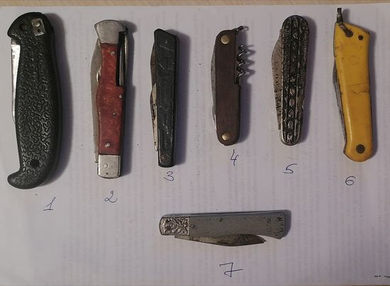 Перочинные ножики перочинный карманный нож - 3 штуки