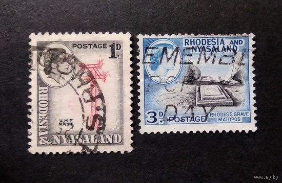 Великобритания.Родезия и Ньясаленд\410с\ 1959 королева
