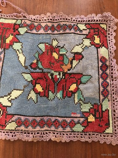 Вышивка крестом подушки ссср