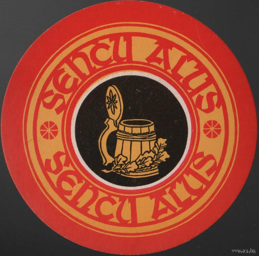 Подставку под пиво Sencu Alus /Латвия/.