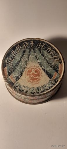 Коробка жестяная, круглая, Театральный горошек КОММУНАРКА