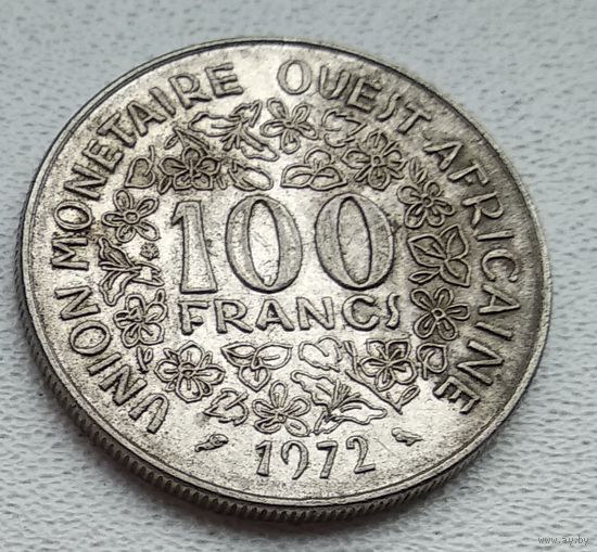 Западная Африка (BCEAO) 100 франков, 1972 8-10-10