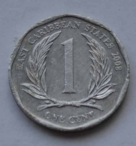Восточные Карибы, 1 цент 2008 г.