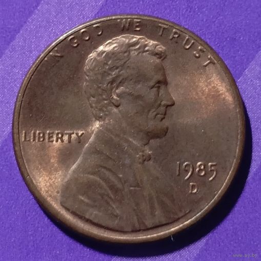 1 цент 1985  США