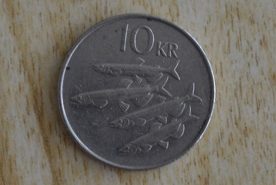 Исландия 10 крон 1994