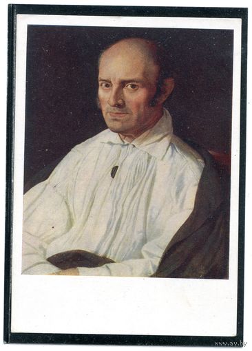 Доминик Энгр. Портрет гравера Демаре. 1957