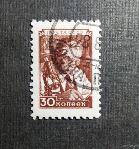 Марка СССР 1949 год Стандарт