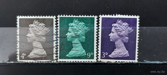 РАСПРОДАЖА. ВЕЛИКОБРИТАНИЯ 1967г. Полная серия. Гаш.