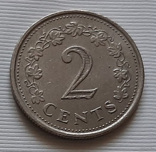 2 цента 1972 г. Мальта