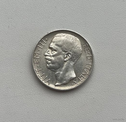 ИТАЛИЯ 10 лир 1927 г.