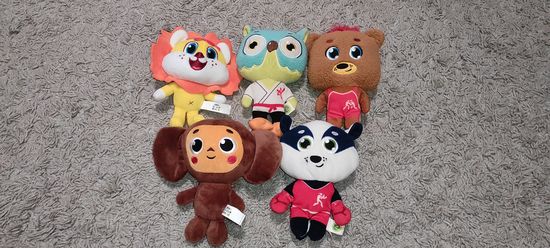 Игрушки животные Союзмультфильм и другие КОМПЛЕКТ