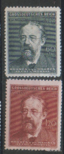 БиМ. М. 138/39. 1944. Композитор Сметана. Чист.