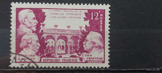 РАСПРОДАЖА ФРАНЦИЯ 1951г. Полная серия. Гаш.