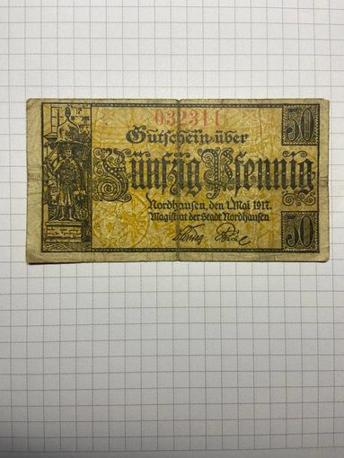 50 пфенигов (нотгельды) г. Германия.-2012