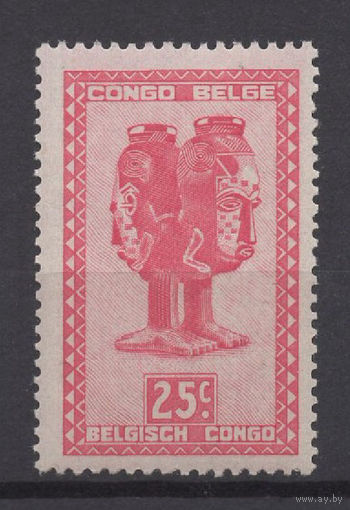 Бельгийское Конго / BELGISCH CONGO 1947** Идол Артефакты (Mi 266)