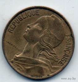 ФРАНЦУЗСКАЯ РЕСПУБЛИКА. 10 САНТИМОВ 1973. Сова