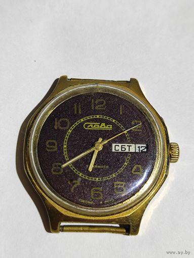 Часы "Слава" AU 1 с двойным календарём.