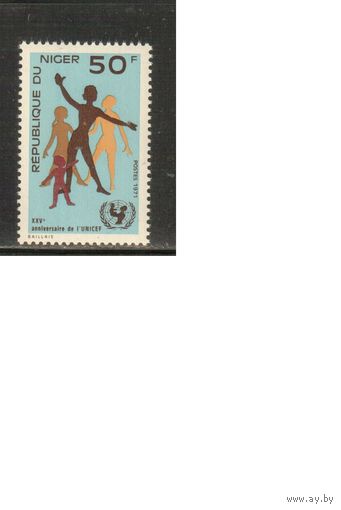 Нигер-1971 (Мих.311) ** , ЮНИСЕФ (одиночка)