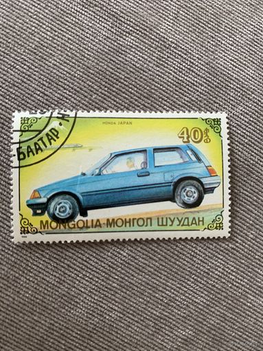 Монголия 1989. Автомобили. Хонда