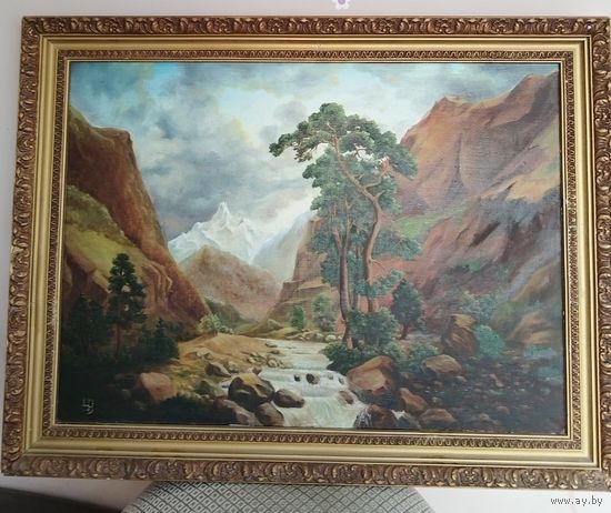 Картина холст, масло, подпись автора.