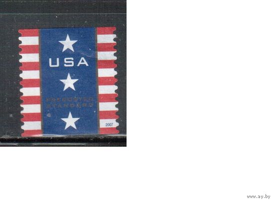 США-2007 (Мих.4243) , * (без клея), Стандарт, Флаг (одиночка),