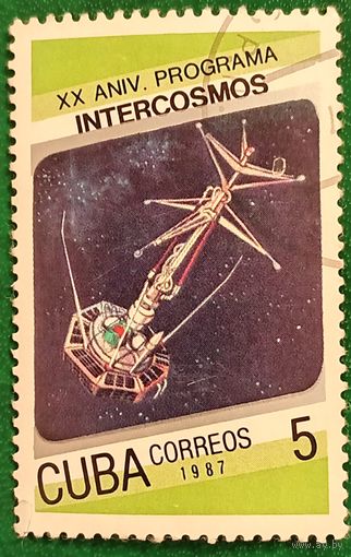 Куба 1987. Космический спутник