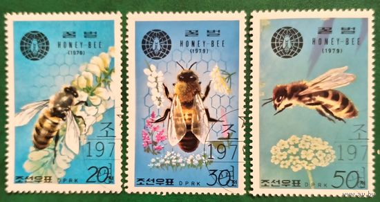 КНДР 1979. Пчелы и мёд