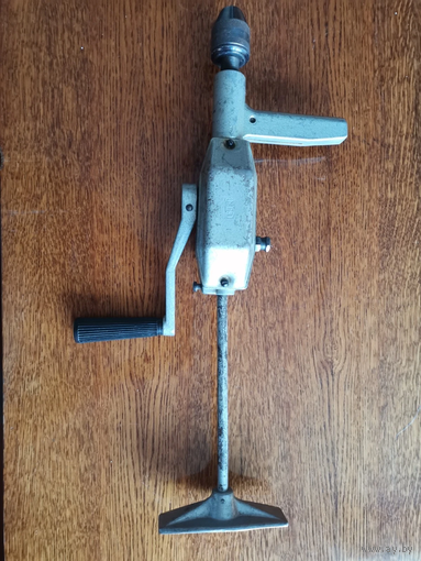 Ручная дюралевая дрель СССР 1980 трансформер