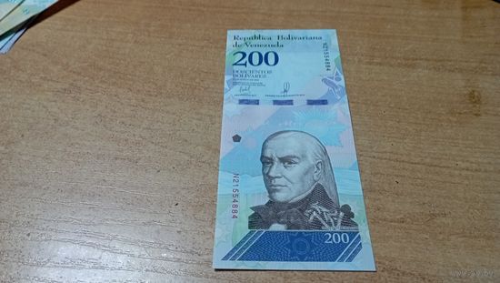 200 боливаров 13,03,2018  Венесуэлы * 21554884