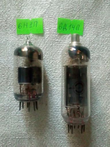 Радиолампы 6Н1П 6Д14П