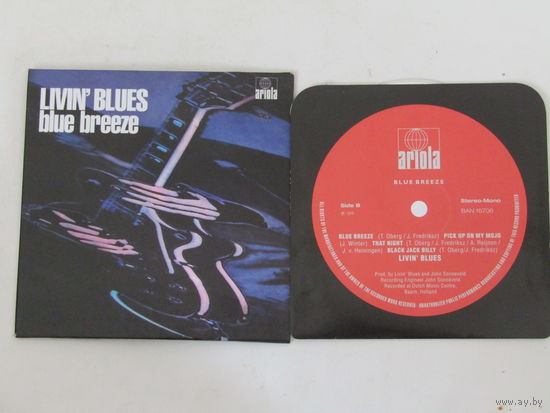 Диск.  СD-диск. Фирменный диск. Livin' Blues – BLUE BREEZE   5