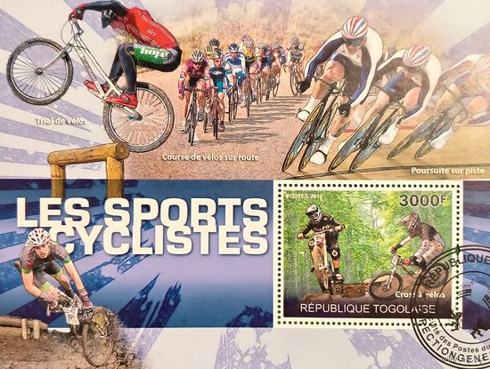 Того 2010. Виды велоспорт. Блок