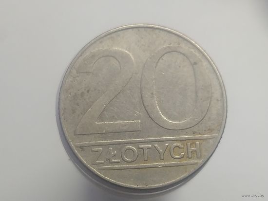 20 злотых Польша 1989 год лот 42