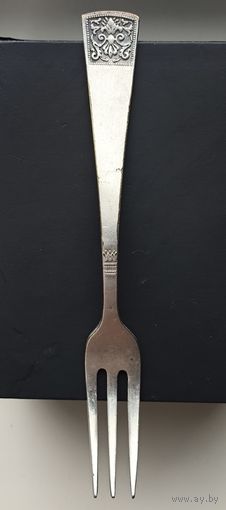 Старинная вилка Польша серебрение